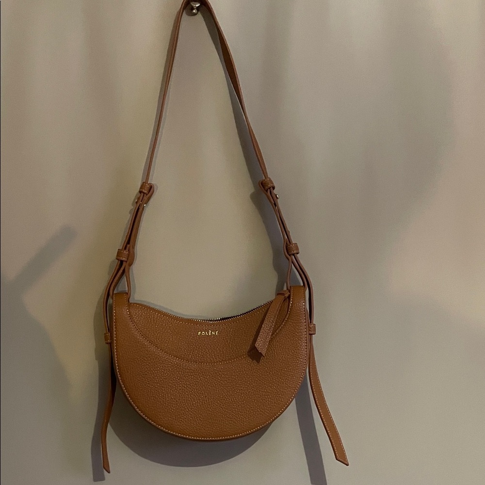 Brown Leather Shoulder Bag